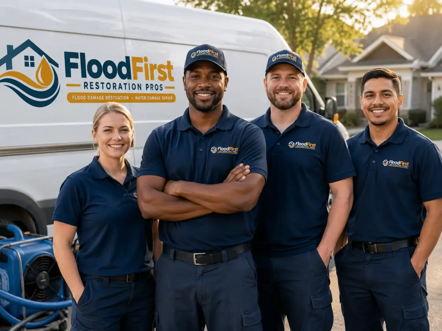 Flood Damage Restoration company in Holcombe, WI